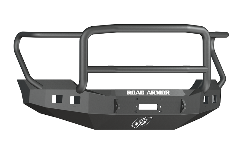Ford F-250 Front Bumper - Road Armor - Stealth Winch Bumper w/Lonestar Guard - Tex Blk - `11-`16